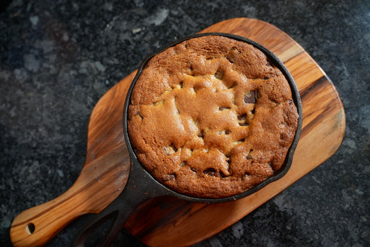 The Ultimate Chocolate Chunk Cookies Recipe with a Cookie Skillet Twist!