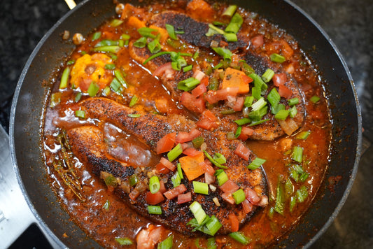 Savor Every Bite with Spicy Braised Salmon