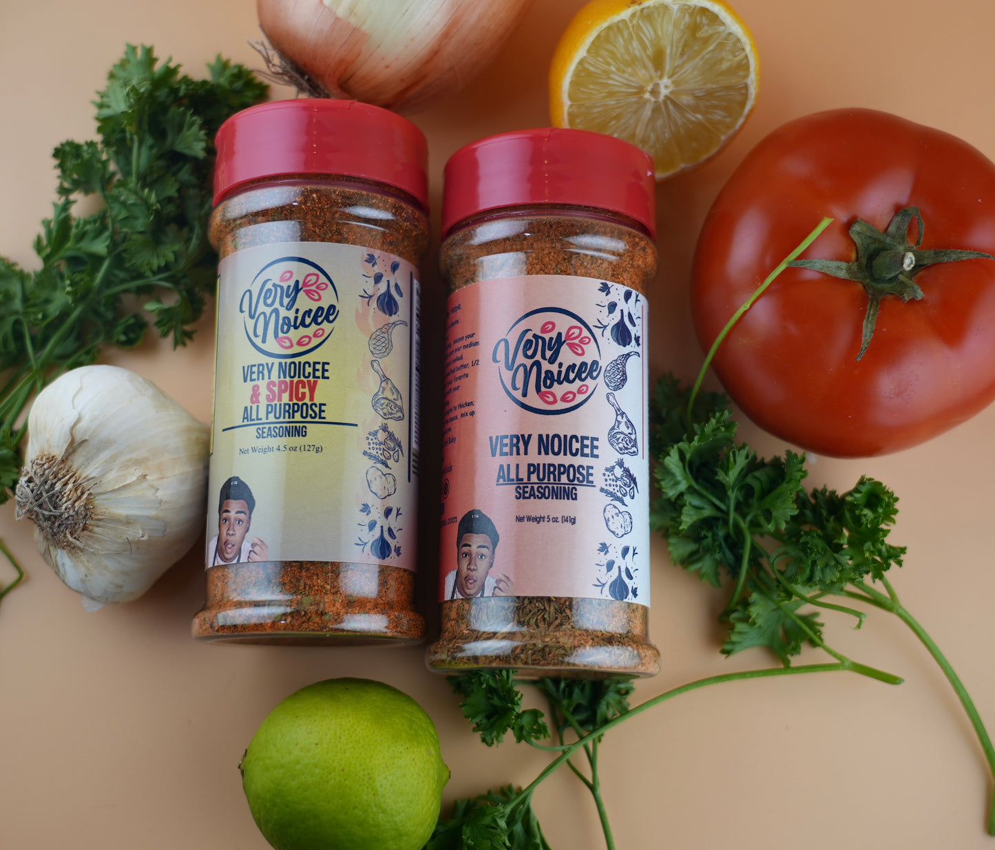 Very Noicee Seasoning original and Spicy 4pack Bundle (2&2)